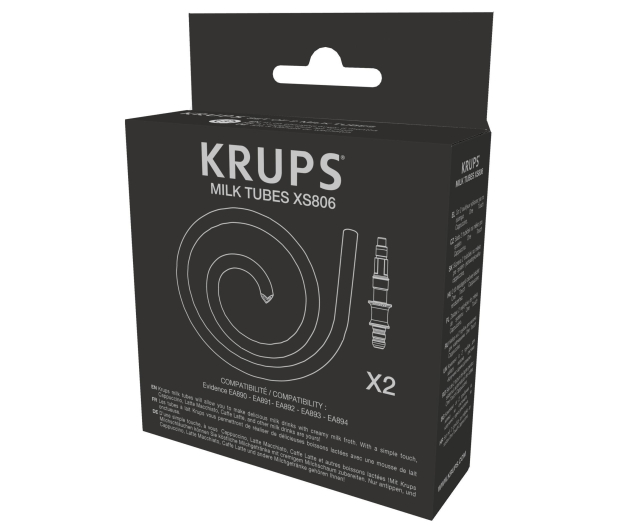 Krups Zestaw dwóch rurek do spieniania mleka XS806 - 1378097 - zdjęcie